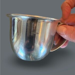 Woodbury Pewterers Child Cup | Vintage Pewter Mug‎ | AC Mark | 3” Size